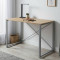 Письменный стол Ferrum-decor Серии Конект 75x120x600 серый ДСП Дуб Сан-Марино 16мм (FRD-104214)