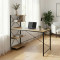 Комп'ютерний стіл Ferrum-decor Джек 75x120x60 Чорний ДСП Артизан (FRD-104384)