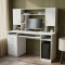 Стол компьютерный Анжело Ferrum-decor 1400x1422x600 ДСП Белое 16 мм (FRD-104704)