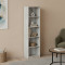 Пенал Анжело Ferrum-decor на 5 полок 1900x400x380 ДСП Бетон 16 мм (FRD-104904)