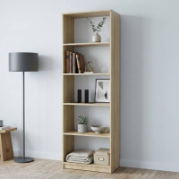 Шкаф Анжело Ferrum-decor на 5 полок 1900x600x380 ДСП Дуб Сонома 16 мм (FRD-104974)