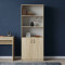 Шкаф Анжело Ferrum-decor на 5 полок с 2 дверями 1900x700x380 ДСП Дуб Сонома 16 мм (FRD-105034)