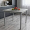 Стол кухонный Ferrum-decor Агата 75x90x90 Серый ДСП Бетон 16мм (FRD-105562)