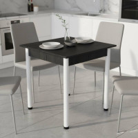 Стол кухонный Ferrum-decor Агата 75x90x90 Белый ДСП Сосна Кембра 16мм (FRD-105682)