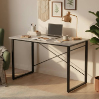 Стіл письмовий Дейв Ferrum-decor 750x1000x700 Чорний метал ДСП Бетон 16 мм (FRD-106452)