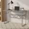 Стіл письмовий Раян Ferrum-decor 750x1200x600 Сірий метал ДСП Бетон 32 мм (FRD-106482)
