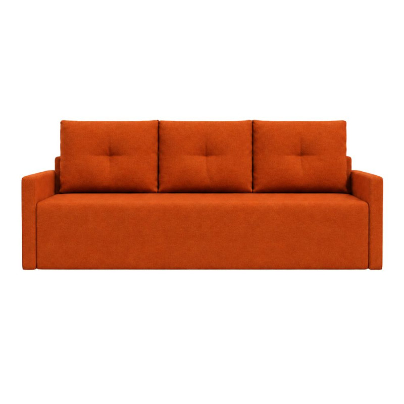 Диван прямий Mekko Melbourne 2060*830 Ergo II категорія Allure Premium Orange (MEK-161239)