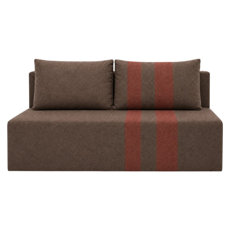 Ортопедичний диван Мекко Cool 1900*860 мм Lux IV категорія тканини Bestseller Taupe/Bestseller Terracotta (MEK-161294)