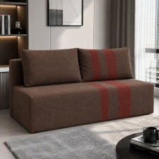 Ортопедичний диван Мекко Cool 1900*860 мм Lux IV категорія тканини Bestseller Taupe/Bestseller Terracotta (MEK-161294)