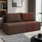 Ортопедичний диван Мекко Cool 1900*860 мм Lux IV категорія тканини Bestseller Taupe/Bestseller Terracotta (MEK-161294)