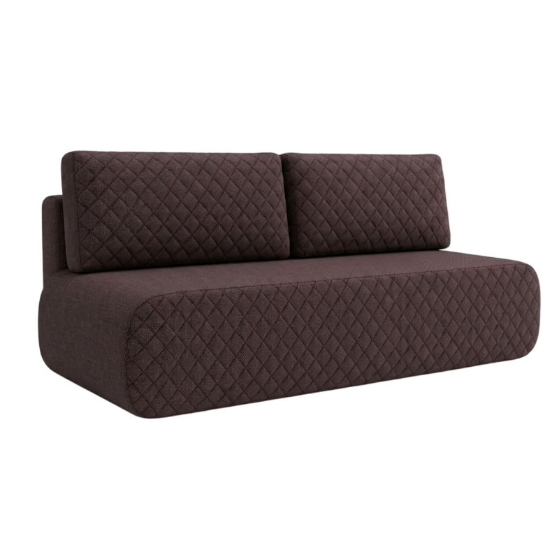 Ортопедичний диван Мекко Polo 2080*860 Bonel Standart Hard Plus III категорія Austin 7 Aubergine (MEK-161068)