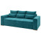 Ортопедичний диван Мекко Trend 2650×1150 Bonel Standart Hard Plus IV категорія Bestseller Teal (MEK-161659)