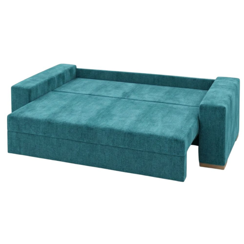 Ортопедичний диван Мекко Trend 2650×1150 Bonel Standart Hard Plus IV категорія Bestseller Teal (MEK-161659)