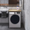 Стелаж-полиця Бафрум 401 Ferrum-decor для пральної машини 90x70,5x60,5 Чорний метал ДСП Дуб Артизан 16 мм (FRD-107356)