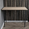 Універсальний стіл Prime Ferrum-decor 750x1400x700 Чорний метал ДСП Дуб Сонома 16 мм (FRD-107676)