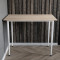 Універсальний стіл Prime Ferrum-decor 750x1000x600 Білий метал ДСП Дуб Сонома 16 мм (FRD-107686)