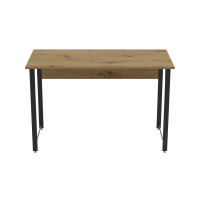 Комп'ютерний стіл Ferrum-decor Курт 75x120x70 чорний ДСП Дуб Артизан 32 мм (FRD-107156)
