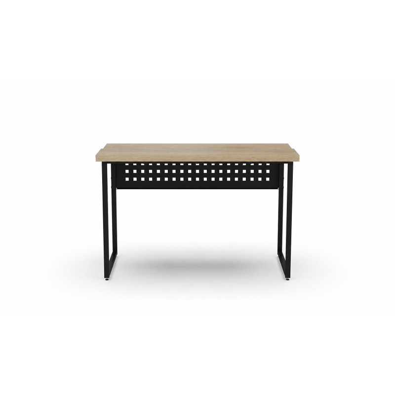Стіл письмовий Майк Ferrum-decor 75x100x60 Чорний метал ДСП Дуб Кремона Торро 32 мм (FRD-108336)