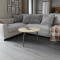 Журнальний круглий стіл OPTIMA 1 ніжки конусні Ferrum-decor 450x670x670 Чорний метал ДСП Дуб Кремона Торро 16 мм (FRD-107536)