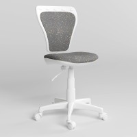 Крісло дитяче поворотне Новий Стиль MINISTYLE GTS WHITE P SPR-05 (Сірий) (NWS-124318)