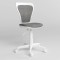 Крісло дитяче поворотне Новий Стиль MINISTYLE GTS WHITE P SPR-05 (Сірий) (NWS-124318)