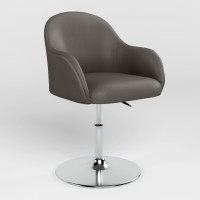 Крiсло на рамi Новий Стиль WAIT 1S CHROME ECO-70 (Сірий) (NWS-122898)