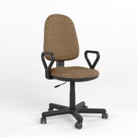 Крісло офісне поворотне Новий Стиль STANDART GTP PM60 C-25 (Бежево-жовтий) (NWS-124790)