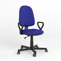 Крісло офісне поворотне Новий Стиль STANDART GTP (J) PM60 C-6 (Синій) (NWS-124770)