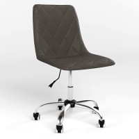 Крісло на роликах поворотне Новий Стиль VERONIKA CHR61 GTS (J) RMB ECO-70 (Сірий) (NWS-124970)
