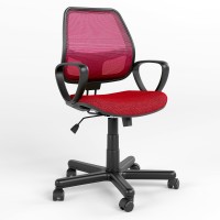 Крісло операторське поворотне Новий Стиль ALFA GTP (SYNCHRO LIGHT) PM60 P OH-4 C-2 (Червоний) (NWS-123104)