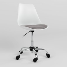 Крісло на роликах поворотне Новий Стиль ASTI SOFT GTS (J) CHR61 (BOX-1) P SORO-93 (Сірий) (NWS-123184)