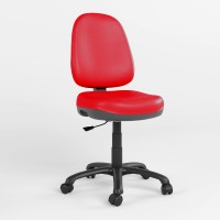 Крісло операторське поворотне Новий Стиль COMFORT GTS P V-27 (Червоний) (NWS-123394)