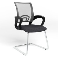 Офисное кресло Новый Стиль NETWORK CF CHROME OH-14/C-38 (Серый/Антрацит) (NWS-121544)