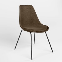 Стілець обідній Новий Стиль ASTI 4AL SOFT BLACK (BOX-1) PL-10 (Темно-оливковий) (NWS-127335)