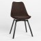 Стілець обідній Новий Стиль ASTI BLACK SOFT WOOD (BOX-1) PL-06 (Темно-коричневий) (NWS-127285)