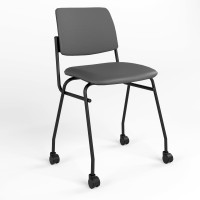Стул офисный Новый Стиль ISIT BLACK RMH (BOX-2) V-2 (Серый) (NWS-128195)