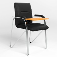 Стул для посетителей Новый Стиль SAMBA T WOOD (S) (BOX-2) ECO-30 (Черный) (NWS-129155)