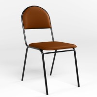 Стул для посетителей Новый Стиль SEVEN LUX BLACK V-49 (Охра) (NWS-129485)