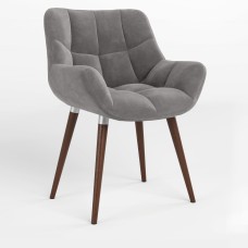 Обідній стілець Новий Стиль VENSAN PLUS WOOD ALU (BOX) SORO-93 (Сірий) (NWS-129865)