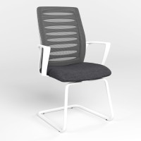 Конференционное кресло Новый Стиль WEBSTAR CF WHITE OH-14/C-38 (Серый/Антрацит) (NWS-129945)