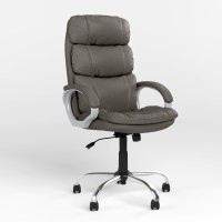 Крісло керівника поворотне Новий Стиль DOLCE ANYFIX CHR68 ECO-70 (Сірий) (NWS-125779)