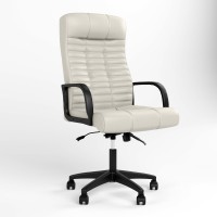 Кресло руководителя Новый Стиль ATLANT BX ANYFIX PL64 ECO-50 (Белый) (NWS-125092)