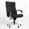 Крісло офісне поворотне Новий Стиль ORION STEEL LB CHROME (COMFORT) Micro-A (Чорний) (NWS-126653)