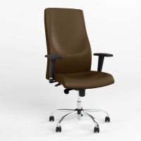Крісло офісне поворотне Новий СтильSOLO UP R STEEL WA ST CHR68 ECO-35 (Кава) (NWS-126993)