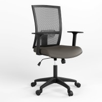 Крісло офісне поворотне Новий Стиль STILO SL PL64 OH-14 ECO-70 (Сірий) (NWS-126873)