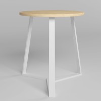 Обідній стіл Новий Стиль CALIPSO WHITE (25) D680 Береза полярна (NWS-130772)