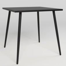 Обідній стіл Новий Стиль MODERN LITE BLACK (18) 800х800х750 Чорний (NWS-131212)