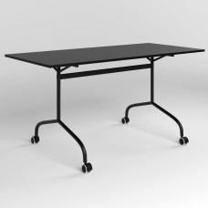 Обідній стіл Новий Стиль RUNN BLACK (18) 1500х700 Чорний (NWS-131672)