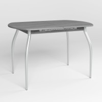 Обеденный стол Новый Стиль TALIO EXT LITE ALU (18) 1200/1520х800 Бетонный камень (NWS-131872)