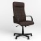 Крісло керівника Новий Стиль BOSS BX (ANYFIX) PM64 ECO-31 (Темно-коричневий) (NWS-125225)